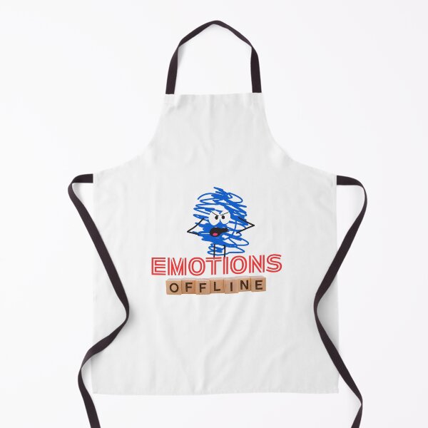 Item preview, Emotions Offline sticker designed and sold by Panda-creates.