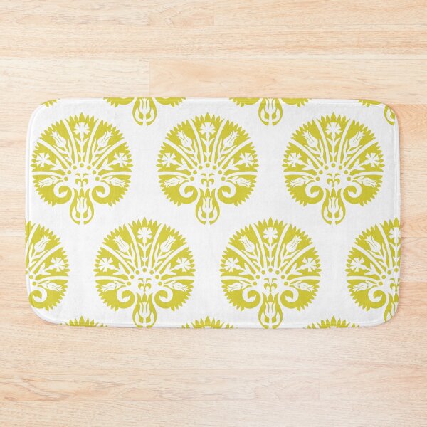 Item preview, VV Blocked Vibe-golden Sunshine yellow designed and sold by Fabricatemyart.