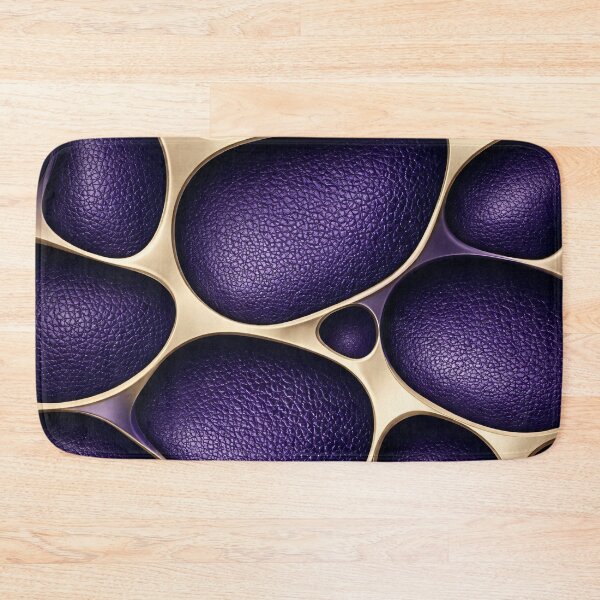 Item preview, Luxury Purple Pebble Abstract Pattern designed and sold by Kaleidoscope Print.