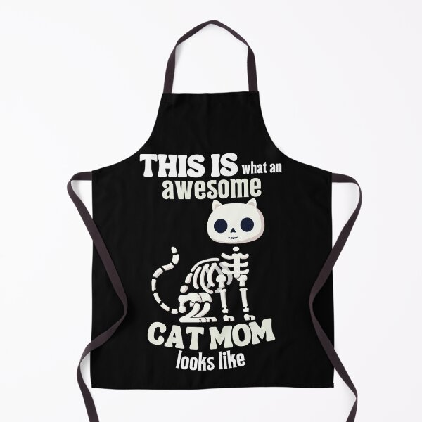 Item preview, This is what an awesome cat mom looks like Classic Funny T-Shirt designed and sold by OldSkullDesigns.