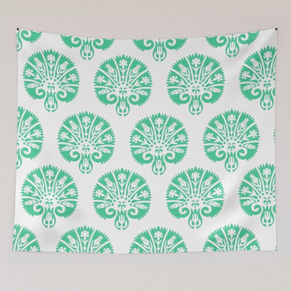 Item preview, VV Blocked Vibe-Aqua Jade designed and sold by Fabricatemyart.