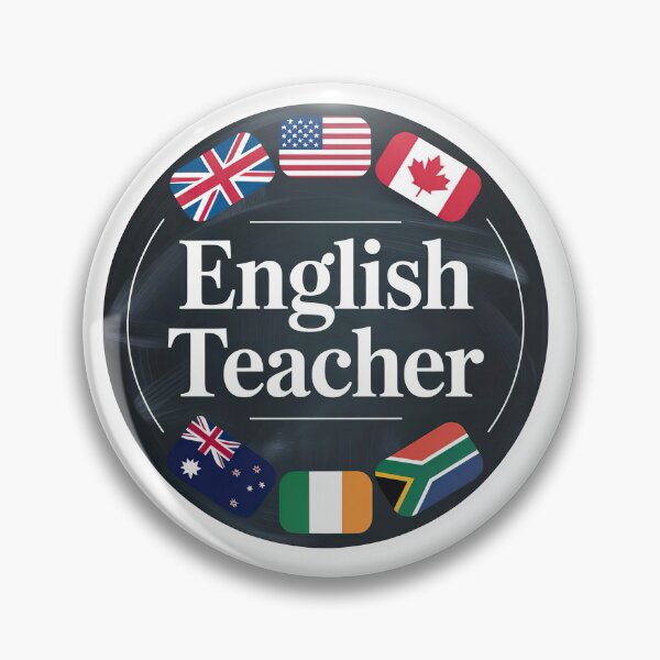 Item preview, English Teacher Speaking Countries World Flag designed and sold by graphic-genie.