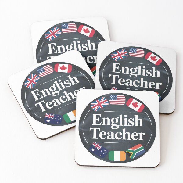Item preview, English Teacher Speaking Countries World Flag designed and sold by graphic-genie.