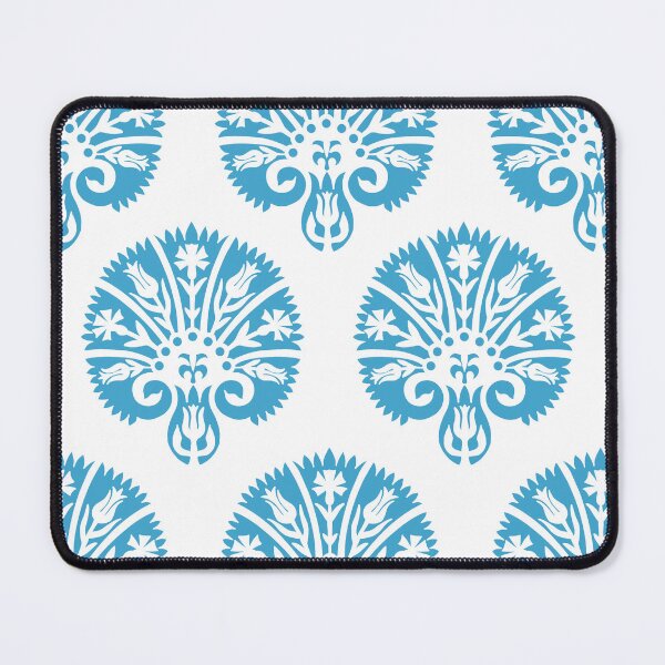 Item preview, VV Blocked Vibe-bright sky blue designed and sold by Fabricatemyart.