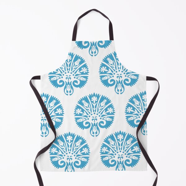 Item preview, VV Blocked Vibe-bright sky blue designed and sold by Fabricatemyart.