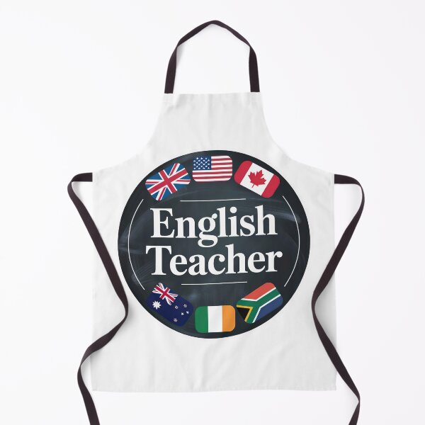 Item preview, English Teacher Speaking Countries World Flag designed and sold by graphic-genie.