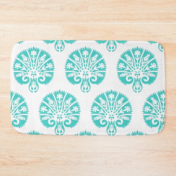 Item preview, VV Blocked Vibe-cyan-teal designed and sold by Fabricatemyart.