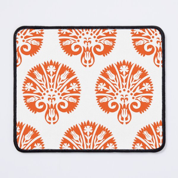 Item preview, VV Blocked Vibe-Fiery Orange designed and sold by Fabricatemyart.