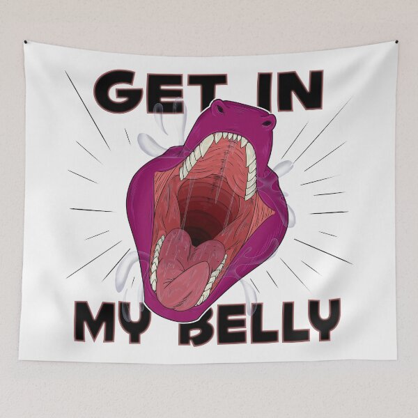 Item preview, Get In My Belly: Redux!!! [Pink] designed and sold by Drazelleverse.