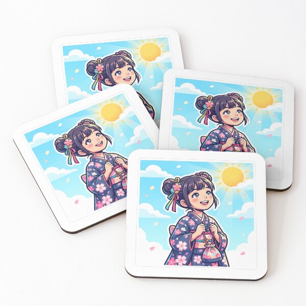 Item preview, UHD Dreamy Japanese Girl Sky Digital Art designed and sold by ABArtByAlexST.