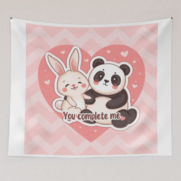 Item preview, You complete me designed and sold by Panda-creates.