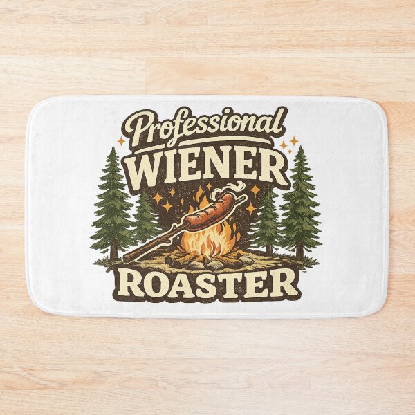 Item preview, Professional Wiener Roaster Funny Camping Campfire Food Design designed and sold by KBTshirts.