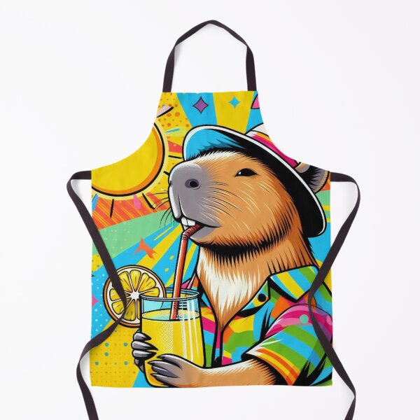 Item preview, Summer Capybara – Tropical Vibes Design designed and sold by Dogandesighn.
