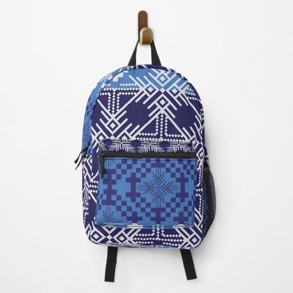 Item preview, Thai traditional textile pattern reimagined in pixel art style designed and sold by Line-Aura.