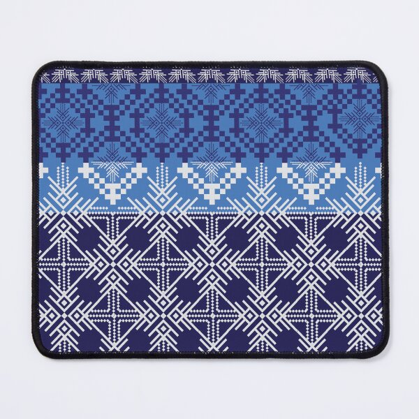 Item preview, Thai traditional textile pattern reimagined in pixel art style designed and sold by Line-Aura.