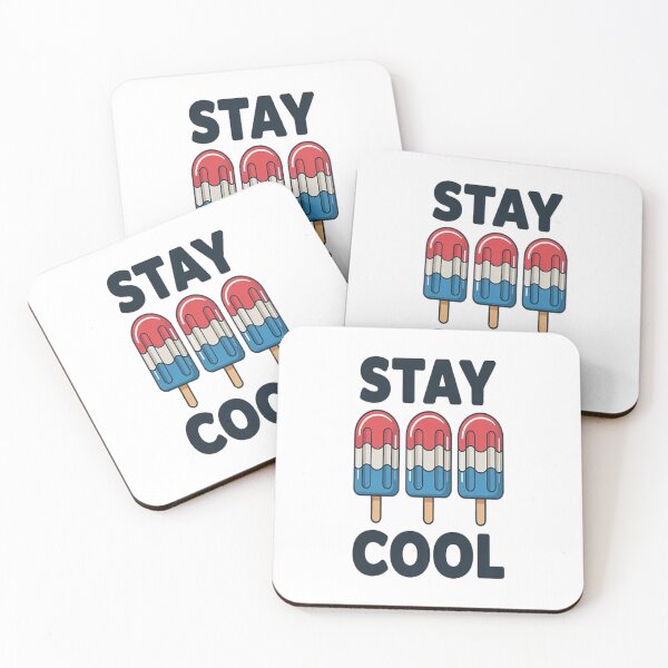 Item preview, Stay Cool Rocket Pop Red White and Blue Popsicle Summer designed and sold by NicolaMail.