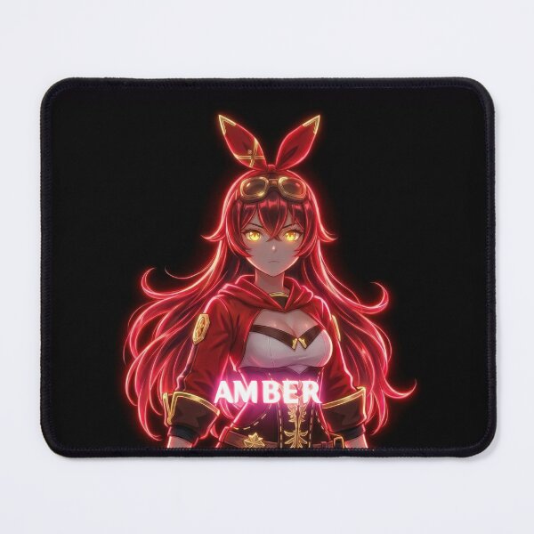 Item preview, Neon Outrider Amber - Fan Art Portrait designed and sold by EWCY store.