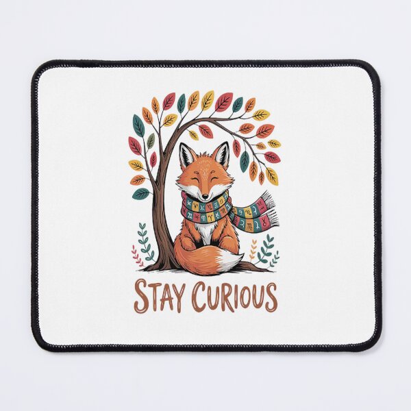 Item preview, Stay Curious Under Autumn Leaves Fox Magic designed and sold by NicolaMail.
