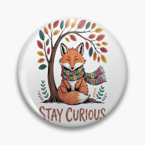 Item preview, Stay Curious Under Autumn Leaves Fox Magic designed and sold by NicolaMail.