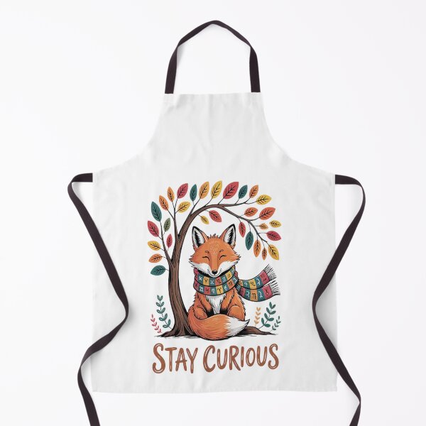 Item preview, Stay Curious Under Autumn Leaves Fox Magic designed and sold by NicolaMail.