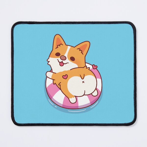 Item preview, Cute Corgi Chilling On Pool Float Summer designed and sold by rustydoodle.