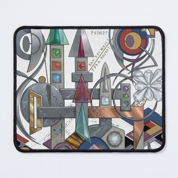 Item preview, Astral Pilot: Lissitzky Style Constructivist Mystic Art designed and sold by MuradArtStudio.