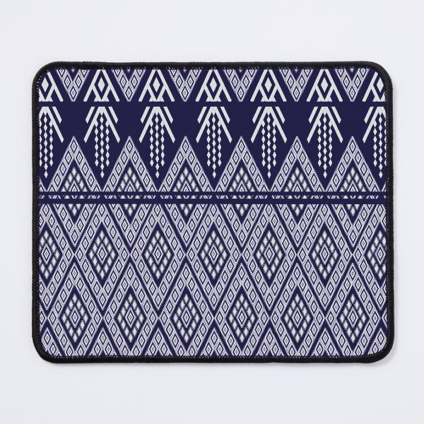 Item preview, Thai traditional textile pattern reimagined in pixel art style  designed and sold by Line-Aura.