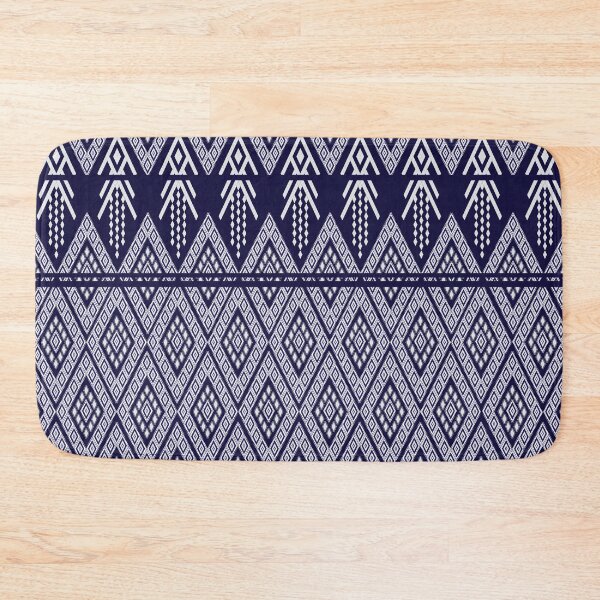 Item preview, Thai traditional textile pattern reimagined in pixel art style  designed and sold by Line-Aura.