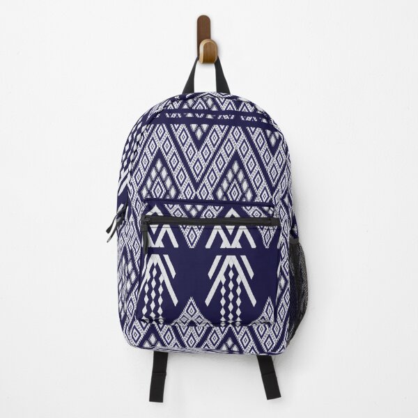Item preview, Thai traditional textile pattern reimagined in pixel art style designed and sold by Line-Aura.