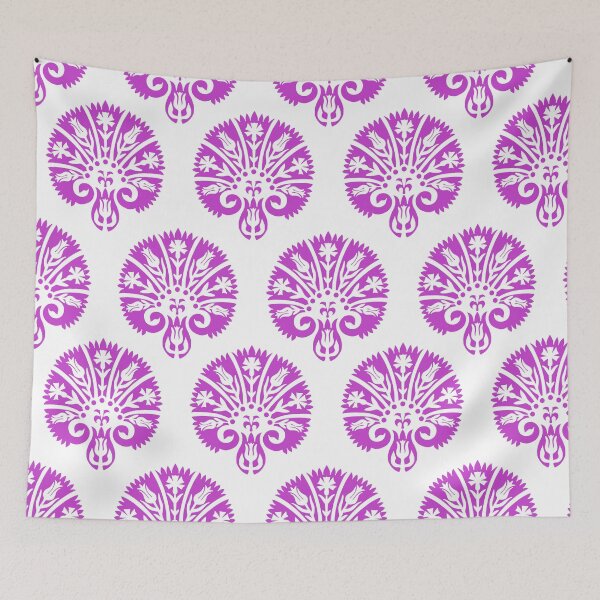 Item preview, VV Blocked Vibe-vivid magenta-violet designed and sold by Fabricatemyart.