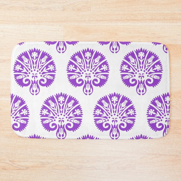 Item preview, VV Blocked Vibe-vivid violet-purple designed and sold by Fabricatemyart.