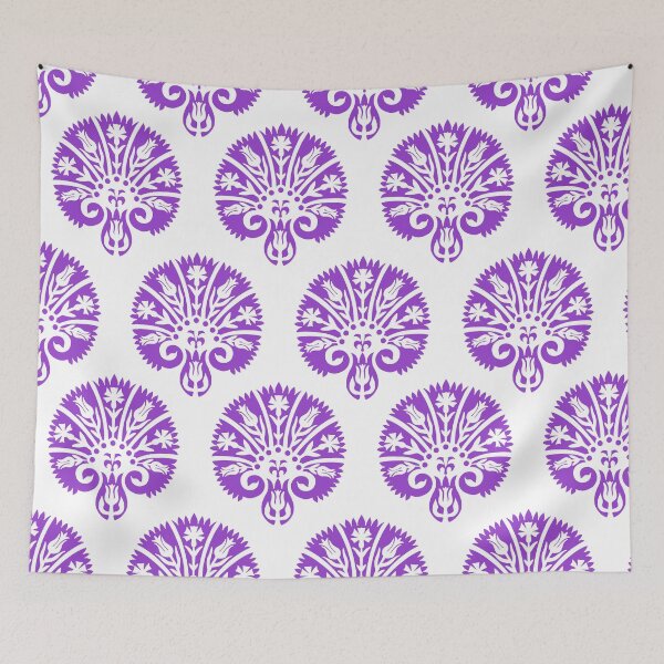 Item preview, VV Blocked Vibe-vivid violet-purple designed and sold by Fabricatemyart.