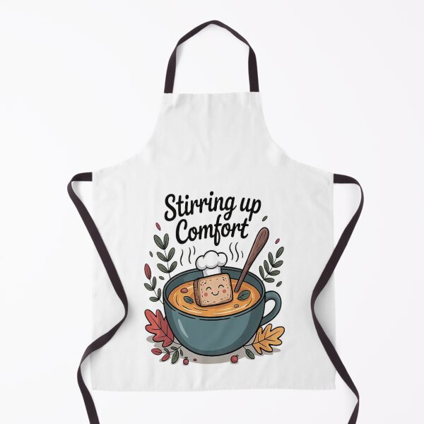 Item preview, Stirring Up Comfort Cozy Soup Days Ahead Kitchen Lover designed and sold by NicolaMail.