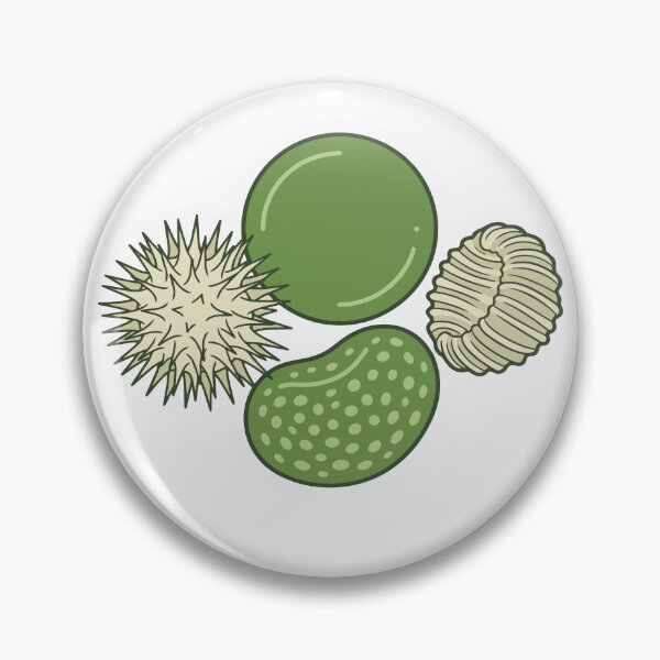 Item preview, Botanical Collection Spores and Pollen Sticker Style designed and sold by Bio Tech Art.