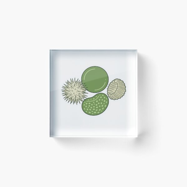 Item preview, Botanical Collection Spores and Pollen Sticker Style designed and sold by Bio Tech Art.