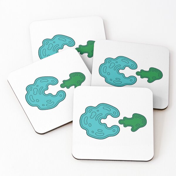 Item preview, Phagocytosis Illustration Amoeba and Bacteria designed and sold by Bio Tech Art.