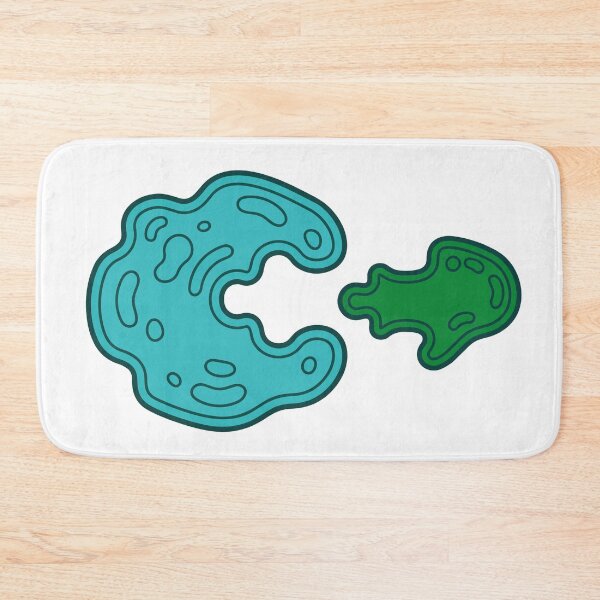 Item preview, Phagocytosis Illustration Amoeba and Bacteria designed and sold by Bio Tech Art.