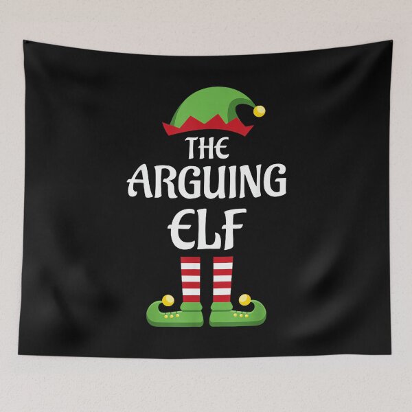 Item preview, Arguing Elf Family Matching Group Christmas designed and sold by EugeneRBarnett.