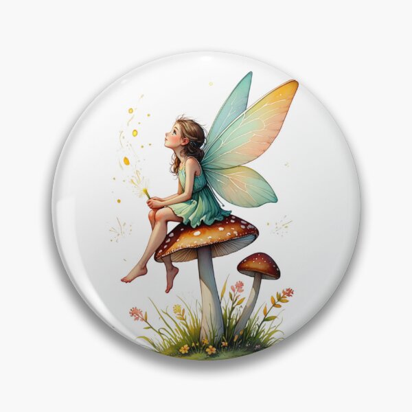 Item preview, Forest Fairy Mushroom designed and sold by JIGUWORLD.