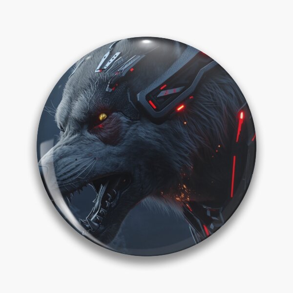 Item preview, Cybernetic Wolf - Future Alpha designed and sold by THEARTCURATİON .