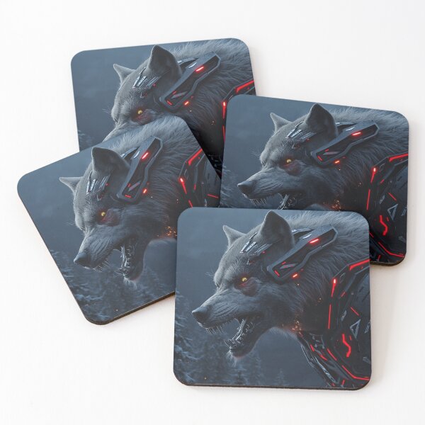 Item preview, Cybernetic Wolf - Future Alpha designed and sold by THEARTCURATİON .