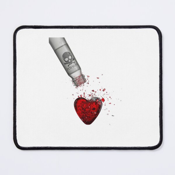 Item preview, Shattered Heart Poison - Dark Romance Aesthetic designed and sold by LoveIsPoison.