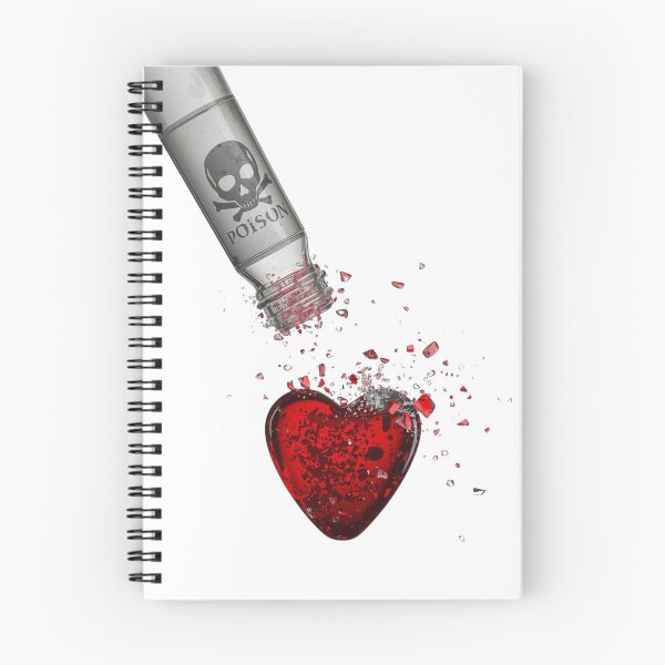 Item preview, Shattered Heart Poison - Dark Romance Aesthetic designed and sold by LoveIsPoison.