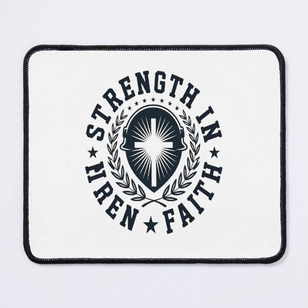 Item preview, Strength In Faith Guiding Light In Armors Embrace Christianity designed and sold by NicolaMail.