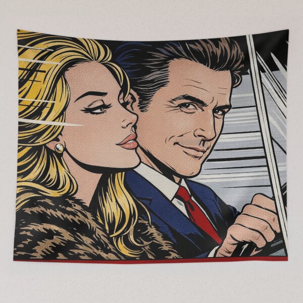 Item preview, Art Master's Gavin & Jennifer, In The Car designed and sold by imarilynmonroe.