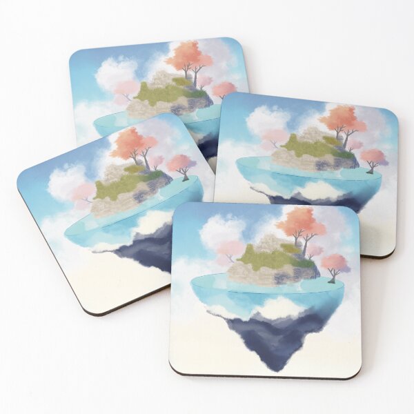 Item preview, Cherry Blossom Floating Island designed and sold by Paintedsunsxt Designs.