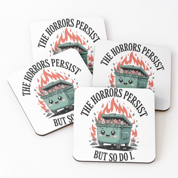 Item preview, The Horrors Persist But So Do I Design designed and sold by mandiana.