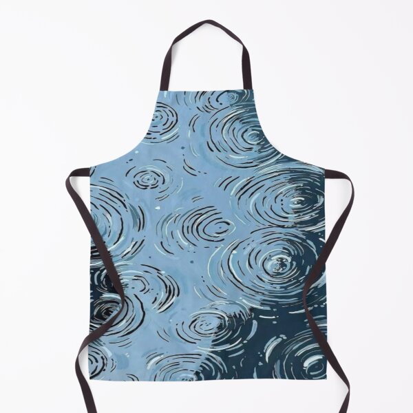 Item preview, Drawing of white waterdrop let design designed and sold by NivyasArtistry.