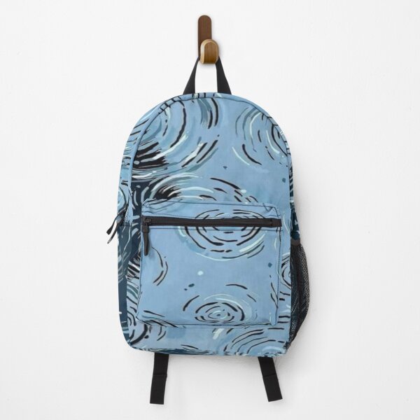 Item preview, Drawing of white waterdrop let design designed and sold by NivyasArtistry.
