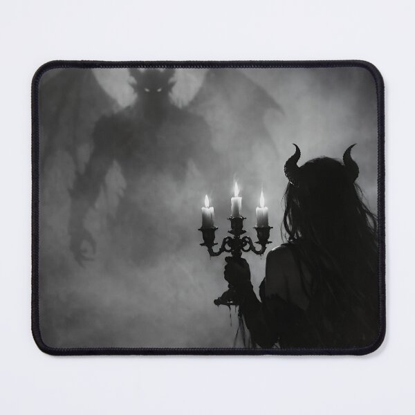 Item preview, The Study of Shadows – Dark Academia Gothic Art Print designed and sold by cr6zym1nd.